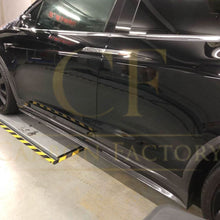 Load image into Gallery viewer, V Style Carbon Fibre Side Skirts for Tesla Model X 16-Present