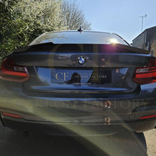 Load image into Gallery viewer, V Style Gloss Black Boot Spoiler for BMW F22 2 Series F87 M2 14-20