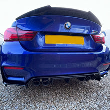 Load image into Gallery viewer, V Style Gloss Black Boot Spoiler for BMW F82 M4 Coupe 14-20