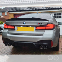 Load image into Gallery viewer, V Style Gloss Black Boot Spoiler for BMW G30 5 Series inc F90 M5 17-24