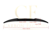 Load image into Gallery viewer, V Style Pre-Preg Carbon Fibre Boot Spoiler for BMW G02 X4 18-Present
