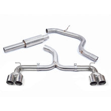 Load image into Gallery viewer, VW Golf GTI (Mk7) 2.0 TSI (5G) (12-17) Quad Exit Venom Box Delete Race Cat Back Golf R Style Performance Exhaust