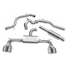Load image into Gallery viewer, VW Golf GTI (Mk7) 2.0 TSI (5G) (12-17) Quad Exit Turbo Back Golf R Style Performance Exhaust