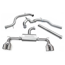Load image into Gallery viewer, VW Golf GTI (Mk7) 2.0 TSI (5G) (12-17) Quad Exit Turbo Back Golf R Style Performance Exhaust