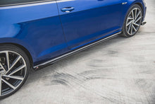 Load image into Gallery viewer, Maxton Design - STREET PRO SIDE SIDE SKIRTS DIFFUSERS + FLAPS VW GOLF 7 R / R-LINE FACELIFT