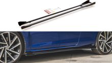 Load image into Gallery viewer, Maxton Design - STREET PRO SIDE SIDE SKIRTS DIFFUSERS + FLAPS VW GOLF 7 R / R-LINE FACELIFT