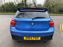 Load image into Gallery viewer, BMW 1 Series F20 F21 M135i Rear Diffuser 2011-2015 Pre LCI, Gloss Black Dual Exit OEM Style Rear Bumper Valance