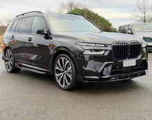 Load image into Gallery viewer, Gloss Black Body Kit 2 Splitter Diffuser Side Skirts Spoiler for BMW G07 LCI X7 23-Present