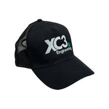Load image into Gallery viewer, XC3 Engineering Premium Trucker Hat – Car Enthusiast Lifestyle Cap | Adjustable Snapback