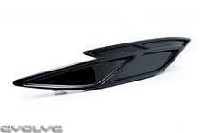Load image into Gallery viewer, Acexxon Diagonal Slat Rear Reflector Delete Inserts for Volkswagen Golf R MK7 (MKVII) – OEM-Style Rear Bumper Trim Pair