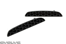Load image into Gallery viewer, Acexxon Honeycomb Rear Reflector Inserts (Matte Black) for BMW X5M F85 2015-2018 - Rear Bumper Reflector Delete Covers OEM+ Styling
