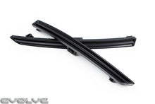 Load image into Gallery viewer, Acexxon Horizontal Slat Rear Bumper Reflector Delete Inserts - Matte Black - BMW F80 M3, F82 M4, F83 M4 (F8X)