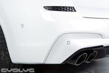 Load image into Gallery viewer, Acexxon Matte Black Rear Reflector Inserts for BMW X3M F97 & X3M Competition - Rear Bumper Reflector Delete Covers OEM+
