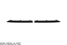 Load image into Gallery viewer, Acexxon Horizontal Slat Rear Reflector Inserts for BMW G80 M3 & G82/G83 M4 (G8X) - Rear Bumper Reflector Delete Covers, Direct-Fit Pair