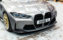 Load image into Gallery viewer, Alpha N Carbon Fibre Front Corner Splitters (Spoiler Corners) for BMW G80 M3 & G82 M4 G8X - Front Bumper Corner Trim Upgrade Pair