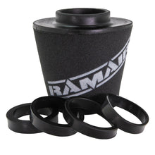 Load image into Gallery viewer, RamAir Universal Foam Cone Filter - 70/76/80/85/90mm Multi size Inlet