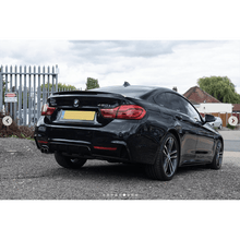 Load image into Gallery viewer, BMW 4 SERIES (F32 F33 F36) MATTE BLACK DIFFUSER - TWIN EXIT