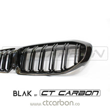 Load image into Gallery viewer, BMW 3 SERIES G20/G21 BLACK GRILLE - BLAK BY CT CARBON
