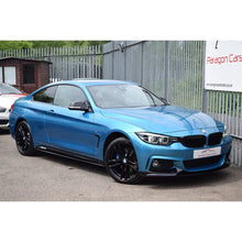 Load image into Gallery viewer, BMW 4 SERIES/M3/M4 (F32 F80 F82 F83) MATTE BLACK DOUBLE SLAT GRILLES