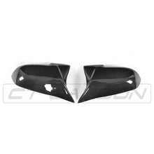 Load image into Gallery viewer, BMW F40/F44 1 & 2 SERIES REPLACEMENT CARBON FIBRE MIRROR COVERS