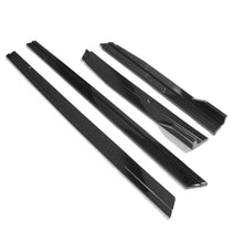 Load image into Gallery viewer, VOLKSWAGEN GOLF R/GTD/GTI MK7/7.5 2014-2020 GLOSS BLACK SIDE SKIRTS