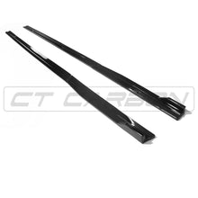 Load image into Gallery viewer, VOLKSWAGEN GOLF R/GTD/GTI MK7/7.5 2014-2020 GLOSS BLACK SIDE SKIRTS