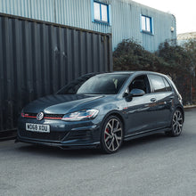 Load image into Gallery viewer, VOLKSWAGEN GOLF R/GTD/GTI MK7/7.5 2014-2020 GLOSS BLACK SIDE SKIRTS