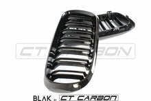 Load image into Gallery viewer, BMW X5M/X6M F16 & F15 DOUBLE SLAT GRILLES - BLAK BY CT CARBON
