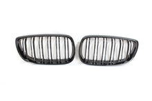 Load image into Gallery viewer, BMW M3 / 3 SERIES E92/E93 DOUBLE SLAT BLACK GRILLES - BLAK BY CT CARBON