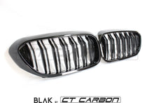 Load image into Gallery viewer, BMW M5 F90 / 5 SERIES G30/G31 DOUBLE SLAT BLACK GRILLES - BLAK BY CT CARBON