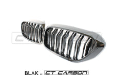 Load image into Gallery viewer, BMW M5 F90 / 5 SERIES G30/G31 DOUBLE SLAT BLACK GRILLES - BLAK BY CT CARBON