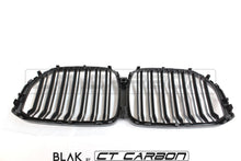 Load image into Gallery viewer, BMW X5 G05 DOUBLE SLAT BLACK GRILLES - BLAK BY CT CARBON