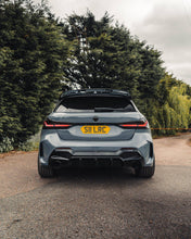 Load image into Gallery viewer, BMW 1 Series F40/F70 Gloss Black Performance Rear Wing Spoiler - Roof Spoiler Extension for 118i, 120d, 128ti & M135i xDrive (2019+) Durable Fibreglass with Side Winglets