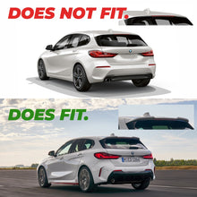 Load image into Gallery viewer, BMW 1 Series F40/F70 & M135i 2019+ Pre-Preg Carbon Fibre Rear Wing Spoiler | 2x2 Twill | Fits 118i, 120d, 128ti, M135i | CT UK Design