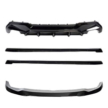 Load image into Gallery viewer, BMW 1 Series F40 EVO-1 Gloss Black Body Kit by ZAERO Design – Front Splitter, Side Skirts, Rear Diffuser – Fits 128ti, 120d, 120i, M135i (2019-2024)