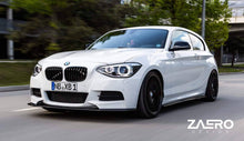 Load image into Gallery viewer, BMW 1 Series F20 F21 Pre-LCI M Sport & M135i 2011-2015 ZAERO Design EVO-1 Gloss Black Front Splitter Front Lip Spoiler