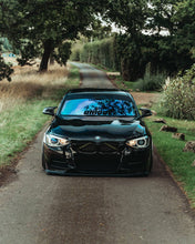 Load image into Gallery viewer, BMW 1 Series F20 F21 Pre-LCI M Sport & M135i 2011-2015 ZAERO Design EVO-1 Gloss Black Front Splitter Front Lip Spoiler