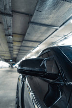 Load image into Gallery viewer, TRE Pre-Preg Carbon Fibre M Style Mirror Covers for BMW 1 Series F40, 2 Series Gran Coupe F44, 2 Series F45/F46, X1 F48, Z4 G29 & Toyota Supra J29 (2019+) - 2x2 Twill Carbon Mirror Caps Pair
