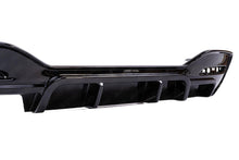 Load image into Gallery viewer, BMW 1 Series M Sport F20/F21 LCI Rear Diffuser - ZAERO EVO-1 Gloss Black ABS, Single Exit (2015-2019) Fits 118i 120i 120d 125i