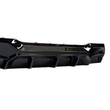 Load image into Gallery viewer, BMW 1 Series F40 M Sport Rear Diffuser Single Exit - EVO-1 Gloss Black by ZAERO Design (2019-2024) Fits 116i 116d 118i 118d | Rear Valance ABS OEM-Style Fit
