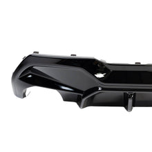 Load image into Gallery viewer, BMW 1 Series F40 M Sport Rear Diffuser Single Exit - EVO-1 Gloss Black by ZAERO Design (2019-2024) Fits 116i 116d 118i 118d | Rear Valance ABS OEM-Style Fit