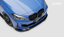 Load image into Gallery viewer, BMW 1 Series F40 M Sport & M135i Front Splitter / Front Lip Spoiler - Gloss Black - ZAERO Design EVO-1 (2019-2024)