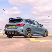 Load image into Gallery viewer, BMW 1 Series F40 & M135i Pre-Preg Carbon Fibre (Carbon Fiber) Side Skirts (Side Skirt Extensions), 2x2 Twill Weave, Full-Length with Rear Winglet, 2019-2024 - UK Designed