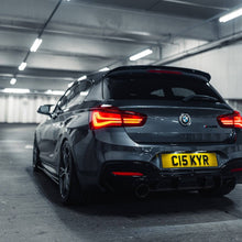 Load image into Gallery viewer, BMW 1 Series F20 F21 Performance Roof Spoiler Gloss Black - Rear Wing/Lip for M135i & M140i (2011-2019), ABS OEM+, 3M Tape, No-Drill
