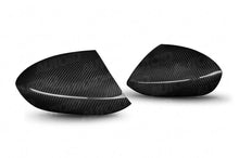Load image into Gallery viewer, BMW M3 E90 E92 E93 (2007-2013) & BMW 1M E82 Pre-Preg Dry Carbon Fibre Wing Mirror Covers / Replacement Mirror Caps by TRE – 2x2 Twill