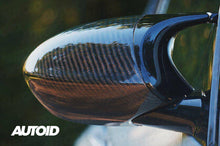 Load image into Gallery viewer, BMW M3 E90 E92 E93 (2007-2013) & BMW 1M E82 Pre-Preg Dry Carbon Fibre Wing Mirror Covers / Replacement Mirror Caps by TRE – 2x2 Twill