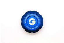 Load image into Gallery viewer, BMW 2/3/4 Series F3X & M2/M3/M4 F8X Billet Aluminium Washer Fluid Cap – Goldenwrench BLACKLINE Performance (Anodised Red, CNC Machined, No-Spill Seal) – Direct Replacement F22 F23 F30 F31 F32 F80 F82 F87