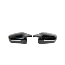 Load image into Gallery viewer, BMW 2 Series G42, 3 Series G20 G21, 4 Series G22 G23 G26 Gloss Black M Style Wing Mirror Covers/Mirror Caps | Paint Code 668 | OEM Replacement by AUTOID (2021+ G42, 2019+ G20, 2020+ G22) | Fits 220i 330i 440i