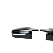 Load image into Gallery viewer, BMW 2 Series G42, 3 Series G20 G21, 4 Series G22 G23 G26 Gloss Black M Style Wing Mirror Covers/Mirror Caps | Paint Code 668 | OEM Replacement by AUTOID (2021+ G42, 2019+ G20, 2020+ G22) | Fits 220i 330i 440i