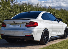 Load image into Gallery viewer, BMW 2 Series Coupe F22 & M2/M2 Competition F87 Gloss Black Performance Rear Boot Lid Spoiler Lip – OEM Fit (2014-2021)